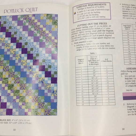 Vintage Country Bouquet Quilts Pattern Book Leisure Arts Quilting Ideas Designs - Picture 7 of 10